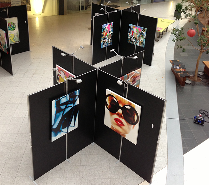 Murs d'exposition Click