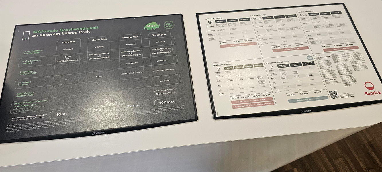 DeskWindo Tapis publicitaire