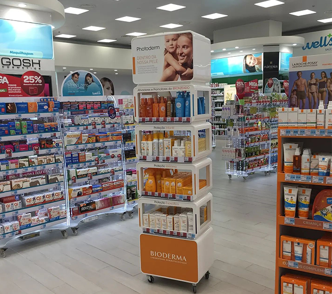 Display modulaire Dice