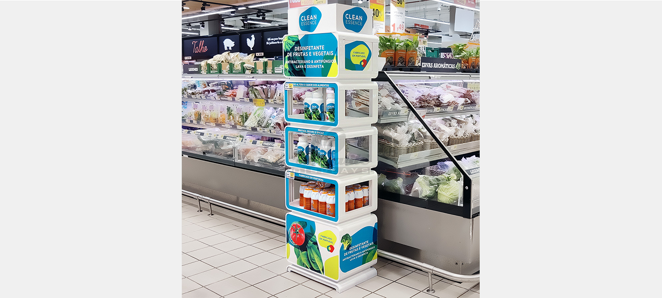 DICE Shelf Display POS