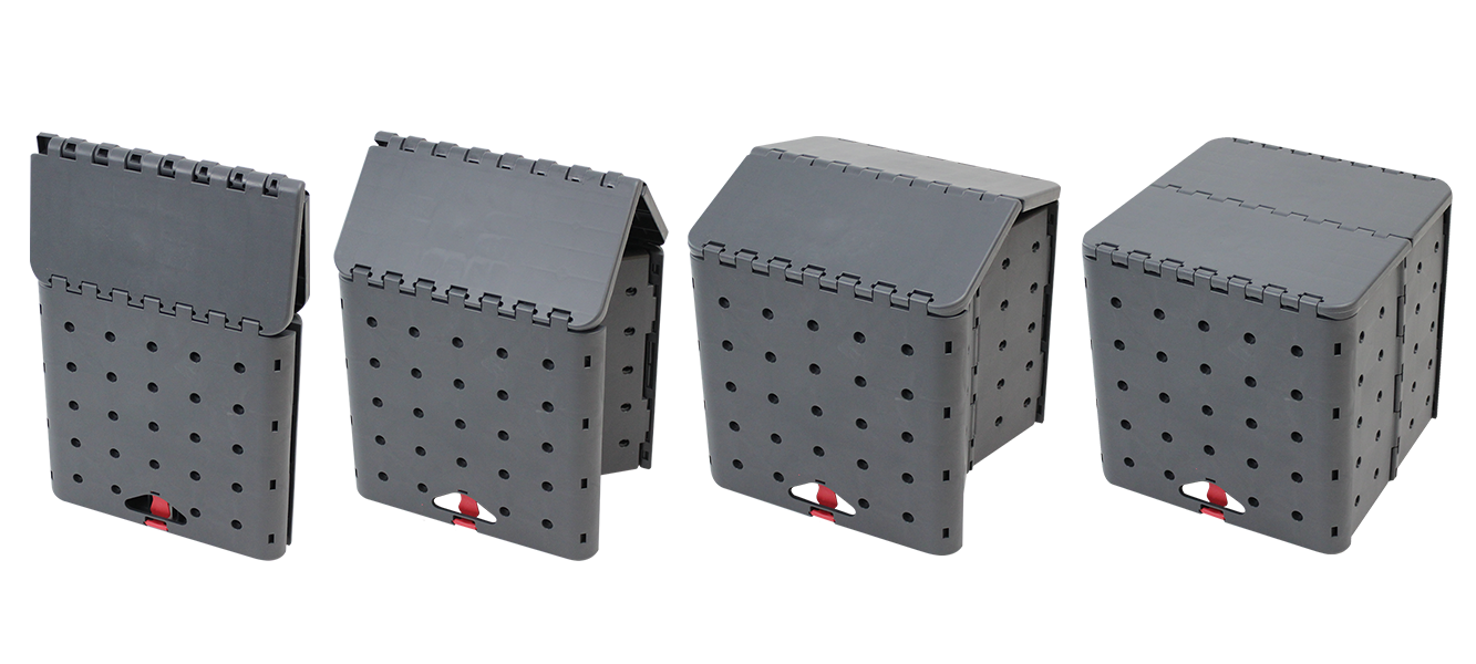 Tabouret Flatcube détail pliable imprimé