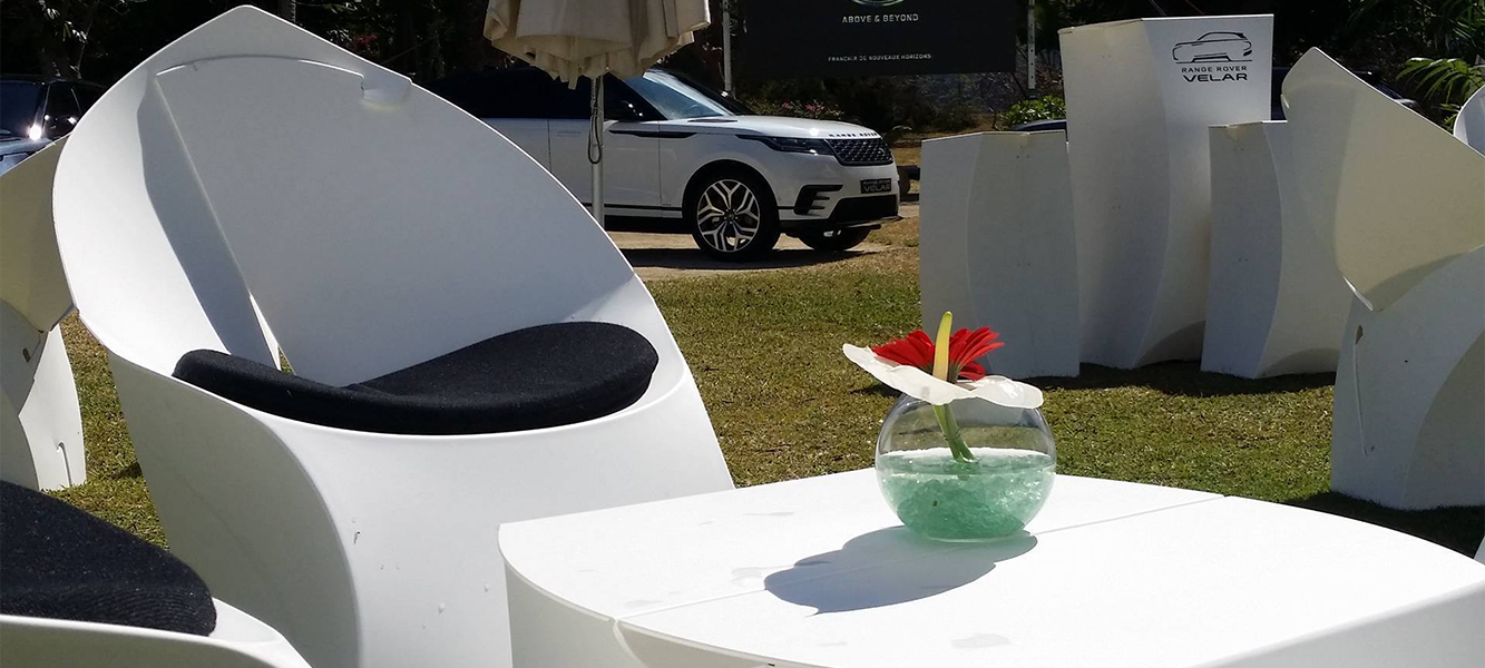 Mobilier pliable Flux utilisation événement