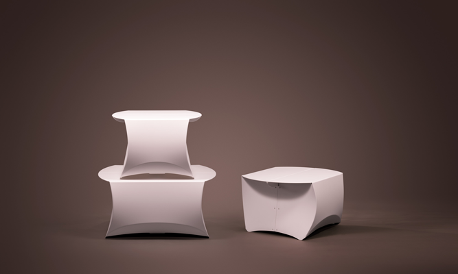 Table basse Coffee pliable Flux