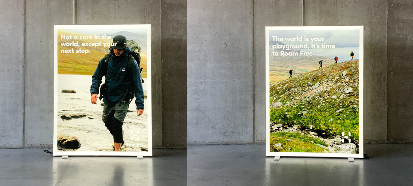 Mur publicitaire POS