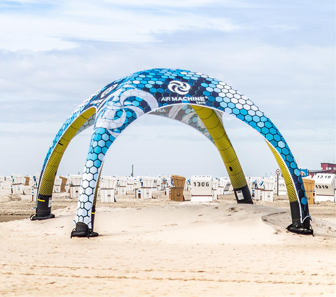 Tentes pneumatiques Airmachine