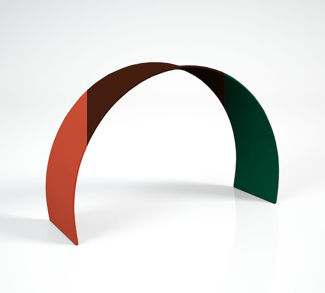 Mur publicitaire Zipper Arche C